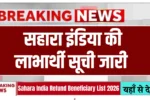 Sahara India Refund List 2026